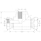 World Wide Fittings Female Pipe Swivel to Female Pipe Swivel to Female Pipe Tee 9456X02X02X02 - alternate 2